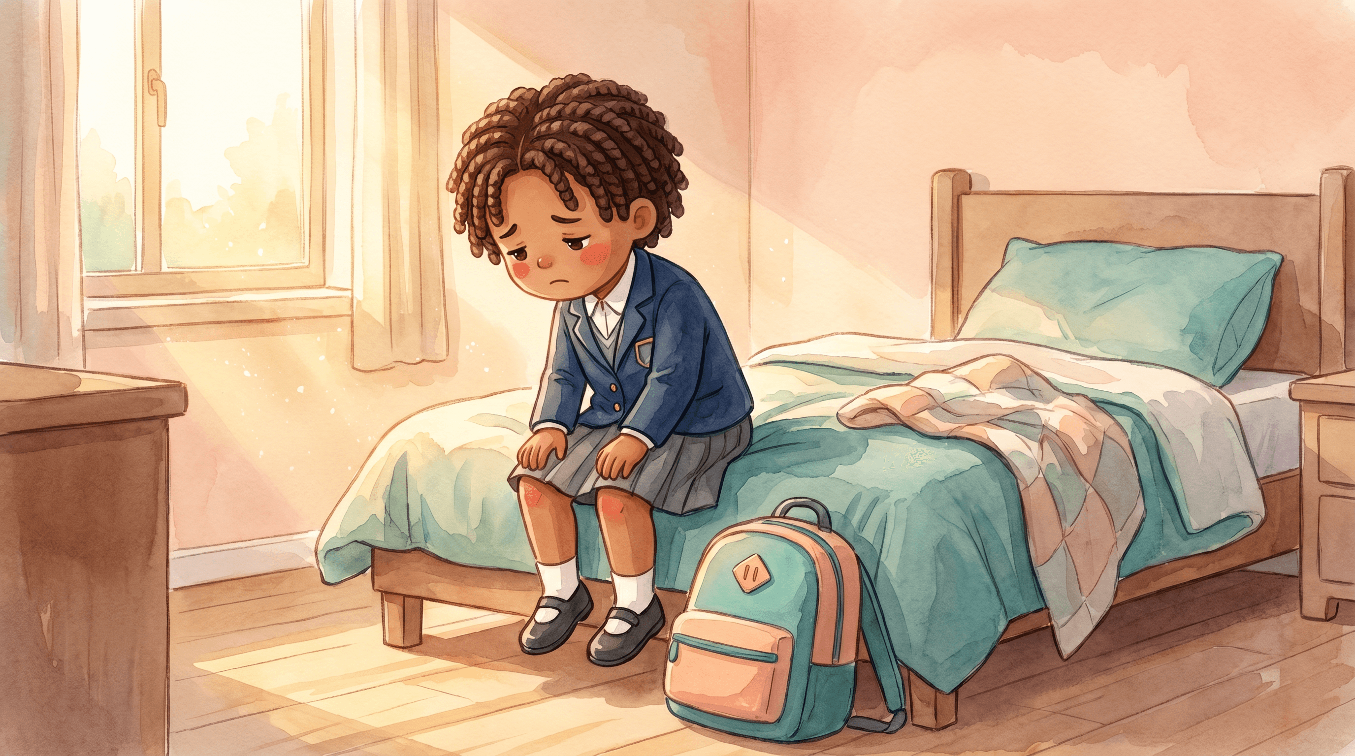 Sometimes the hardest part of the day is just getting out of bed.