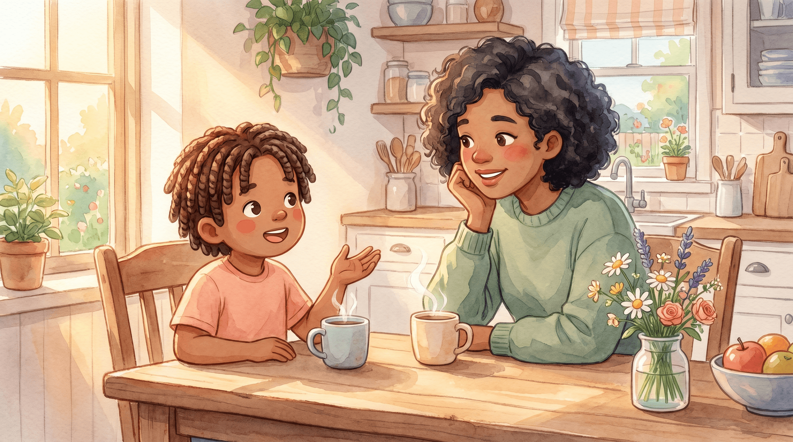 Discipline starts with a foundation of trust and calm.